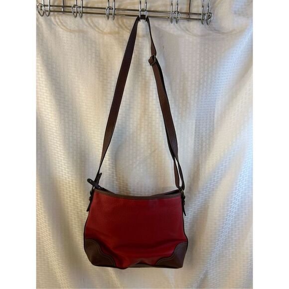 Boc Born shoulder bag red brown 12x9.5” faux leather - Picture 6 of 10